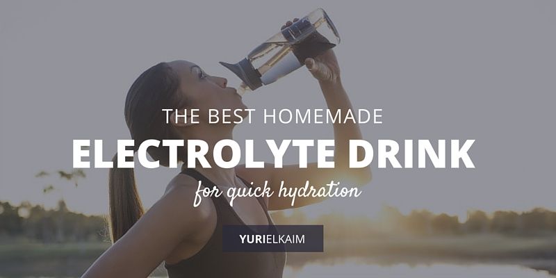 The Best Homemade Electrolyte Drink for Quick Hydration