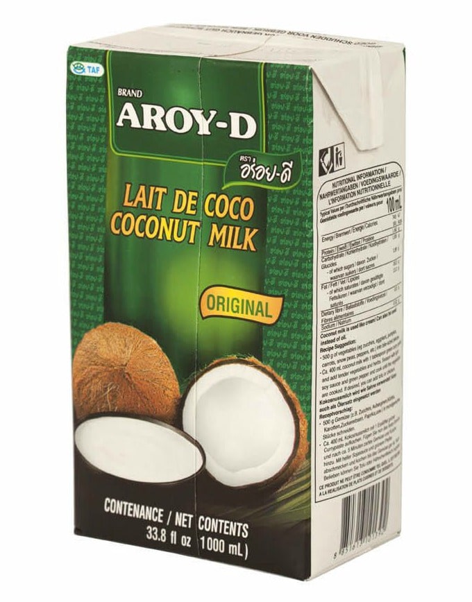 Aroy-D Coconut Milk (Carton)