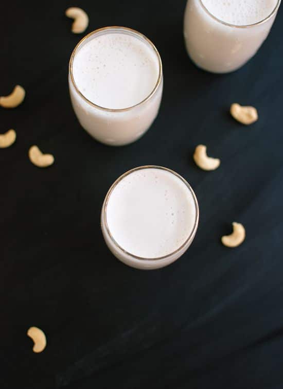 Cashew Milk Recipe via COOKIE + kate