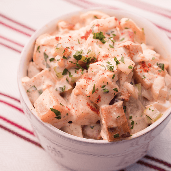 Bowl of potato salad