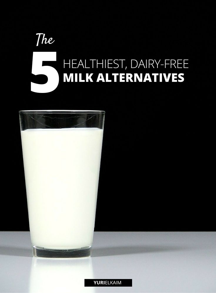 The 5 Healthiest Dairy-Free Milk Alternatives