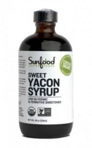 Bottle of Sunfood Yacon Syrup