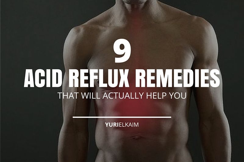 9 Acid Reflux Heilmittel, die tatsächlich funktionieren