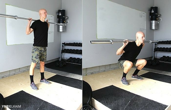 Back Squats - Before and After