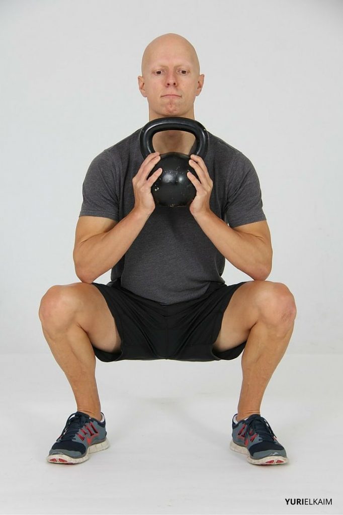 Goblet Squat - Finishing Position