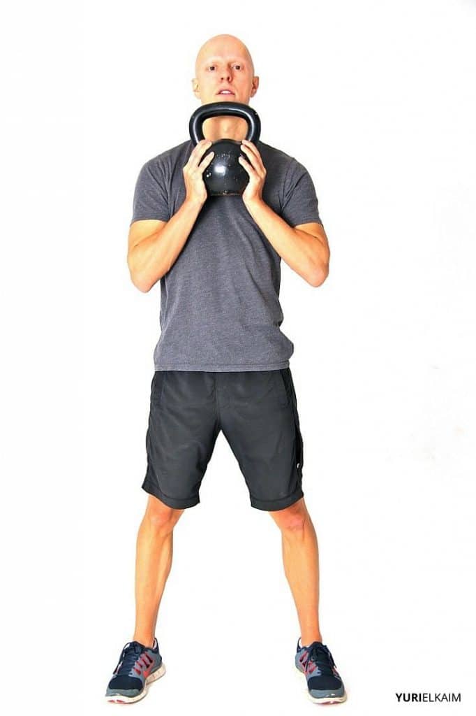 Goblet Squat - Starting Position