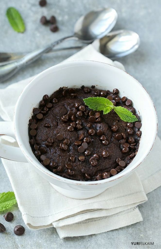 Paleo Chocolate Cake in a Mug