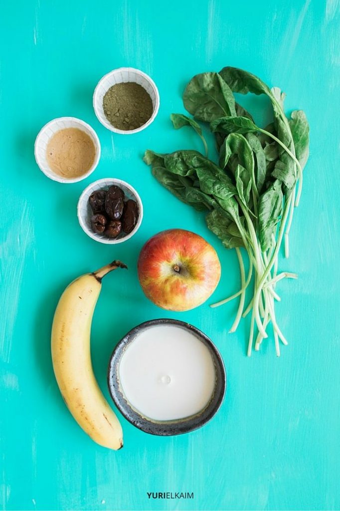 Tahini Smoothie Ingredients