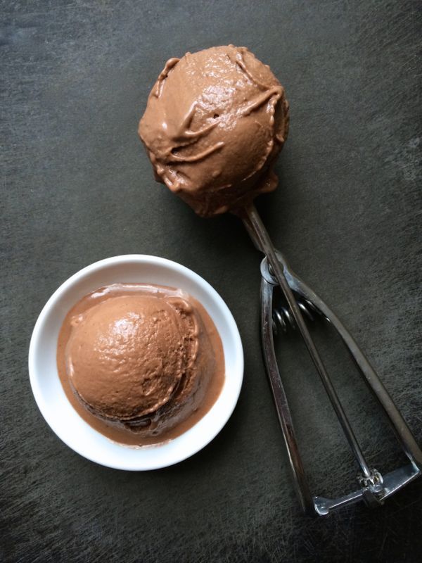Vegan Chocolate Peanut Butter Ice Cream via The Lemon Bowl