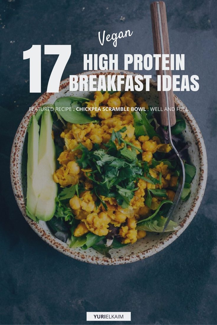 17 veganska frukostar med högt proteininnehåll som är lätta att göra