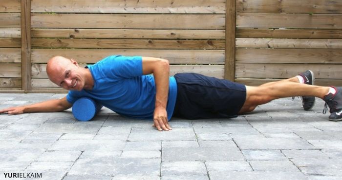 Foam roller best sale rounded shoulders