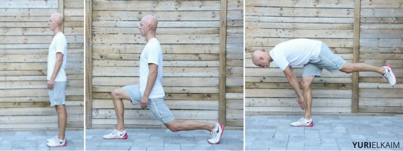 Lunge with Hamstring Stretch