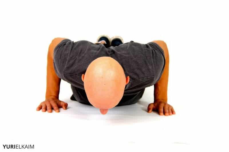 Concentric Movement Example - Bottom of Pushup