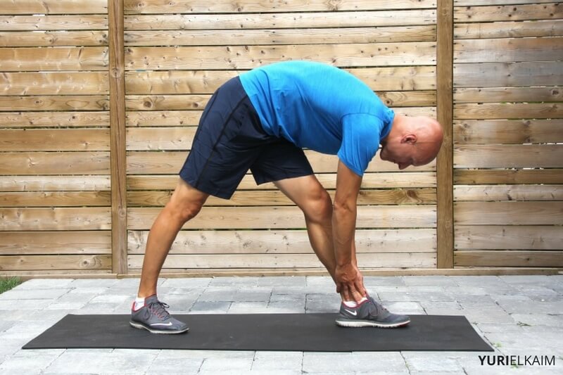 How To Do Standing Crossed Leg Hamstring Stretch