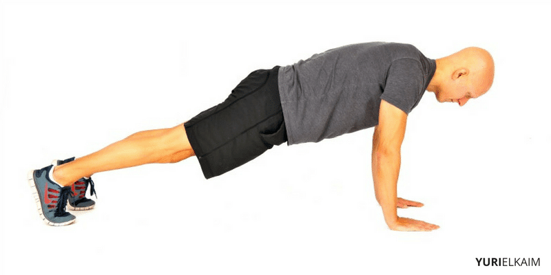 High Plank Ab Exercise - Planking for abs