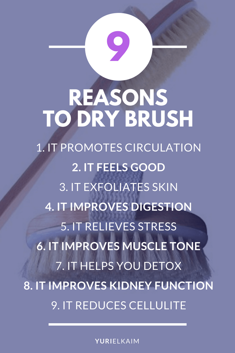 6 Incredible Benefits of Dry Brushing the Body