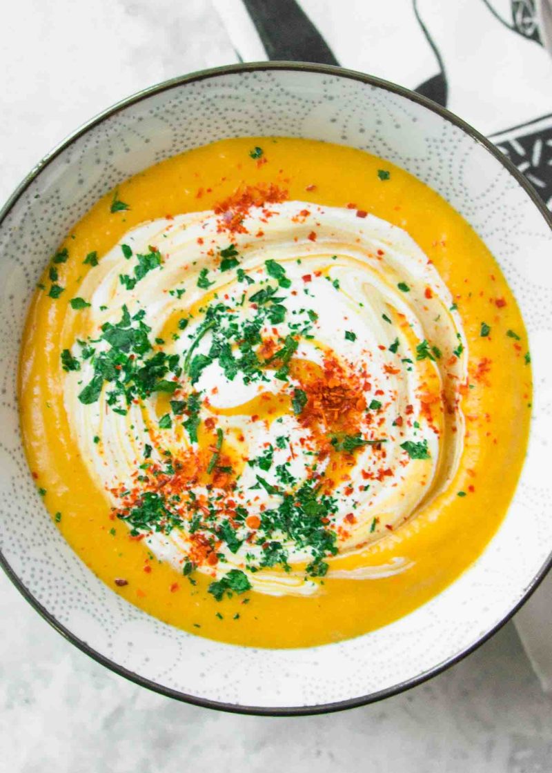 Slow Cooker Pumpkin Soup via Simply Recipes