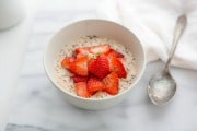 Strawberry Shortcake Paleo Porridge