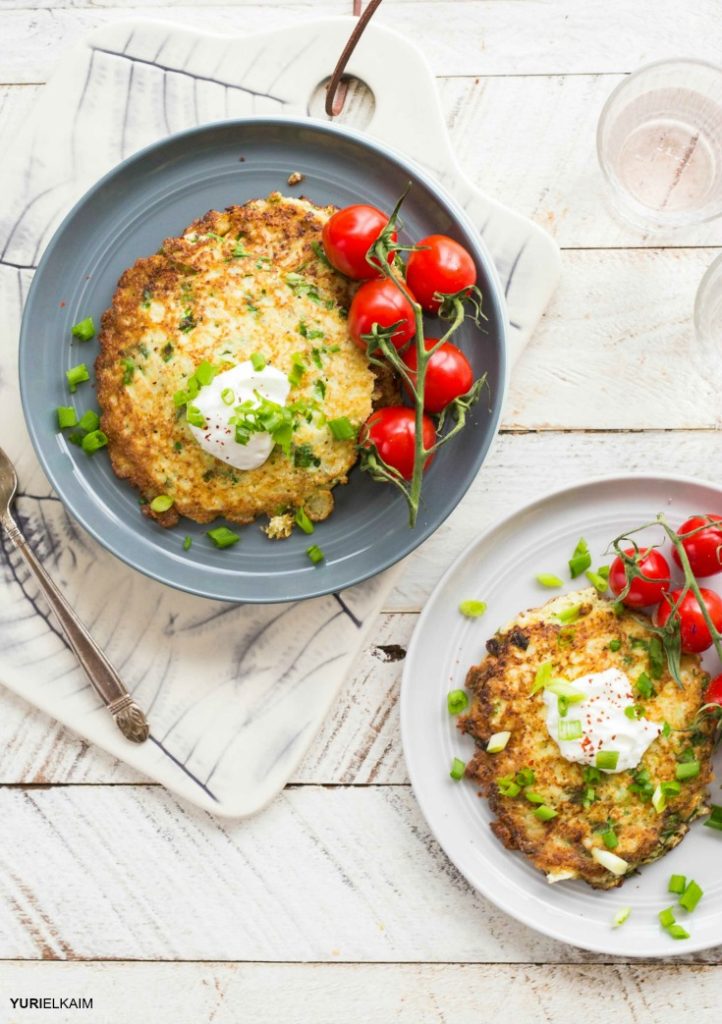 6Ingredient Cauliflower Hash Browns (Paleo) Yuri Elkaim