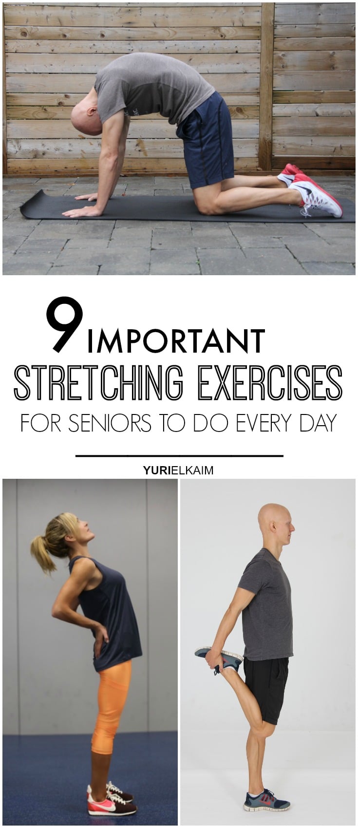 9 Important Stretching Exercises for Seniors to Do Every Day - Pinterest