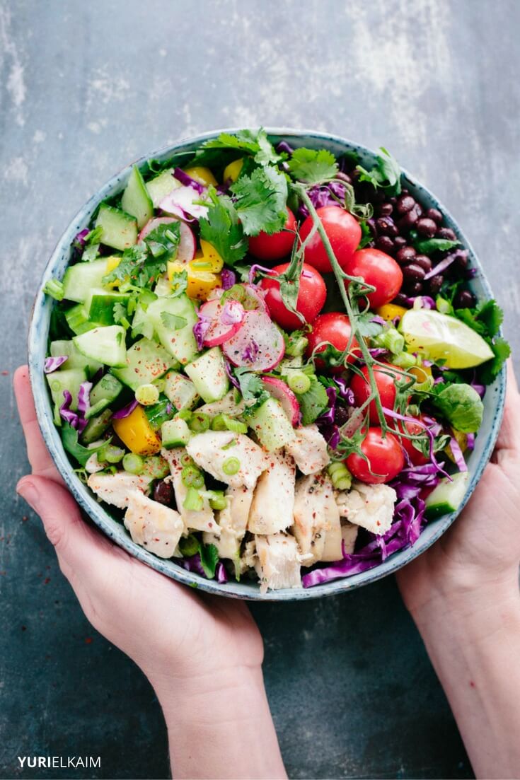 DIY Chicken Burrito Bowl (Paleo)