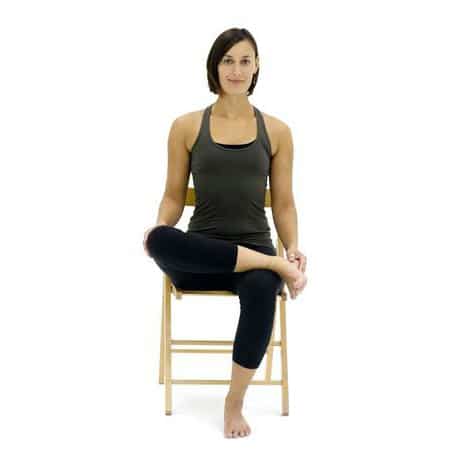 Seated quad best sale stretch for seniors