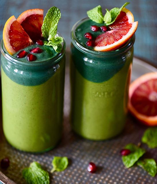 Chlorella And Spirulina Detox Smoothie via Superfood Runner via The Feed Feed