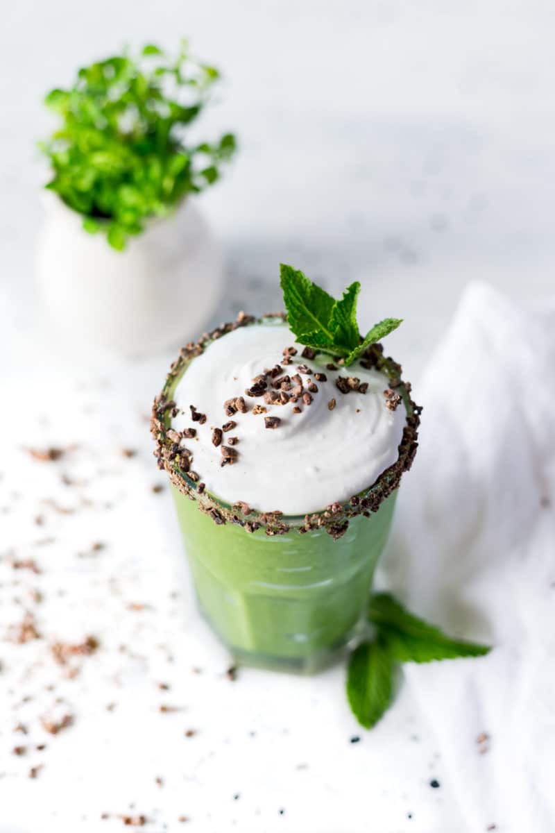 Healthy Shamrock Shake Recipe 2.0