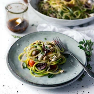 Mediterranean-Spiralized-Zucchini-Salad