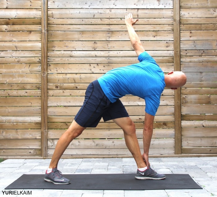 Reverse Triangle Pose