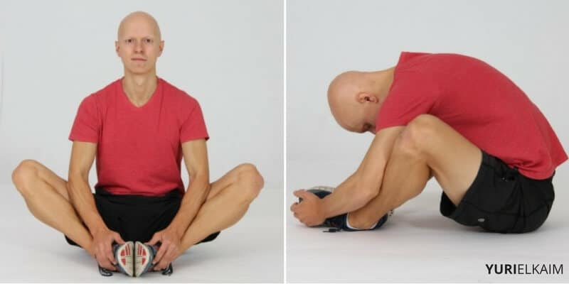 Seated Hamstring Stretch 1 