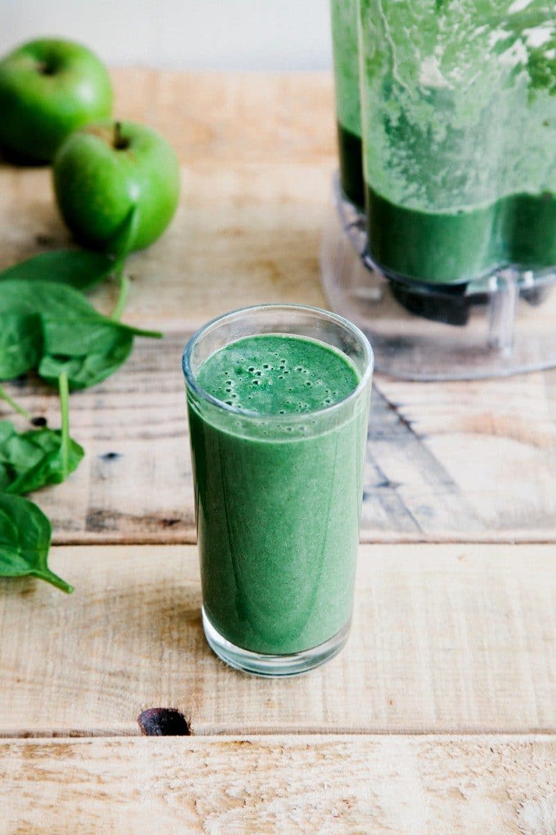 Green Protein Smoothie via Wallflower Kitchen