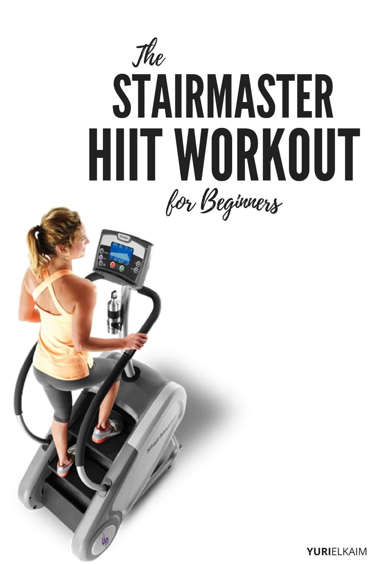 Stairmaster HIIT Workout for Beginners Yuri Elkaim