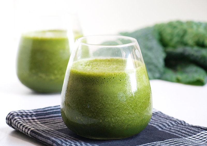 Protein Green Smoothie via Vegie Project