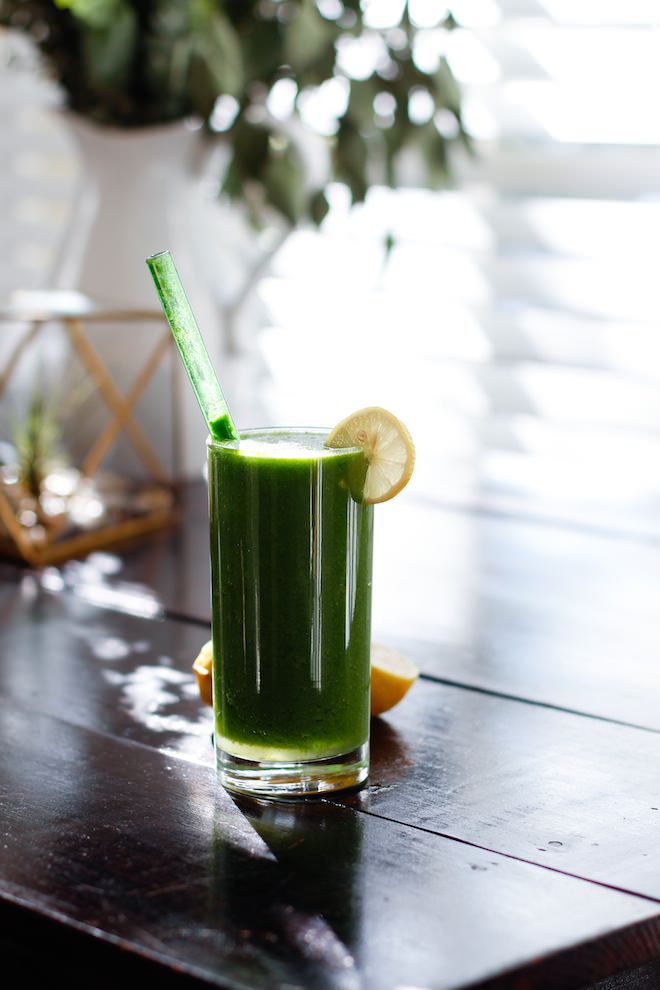 Green Tart Smoothie via Nutrition Stripped