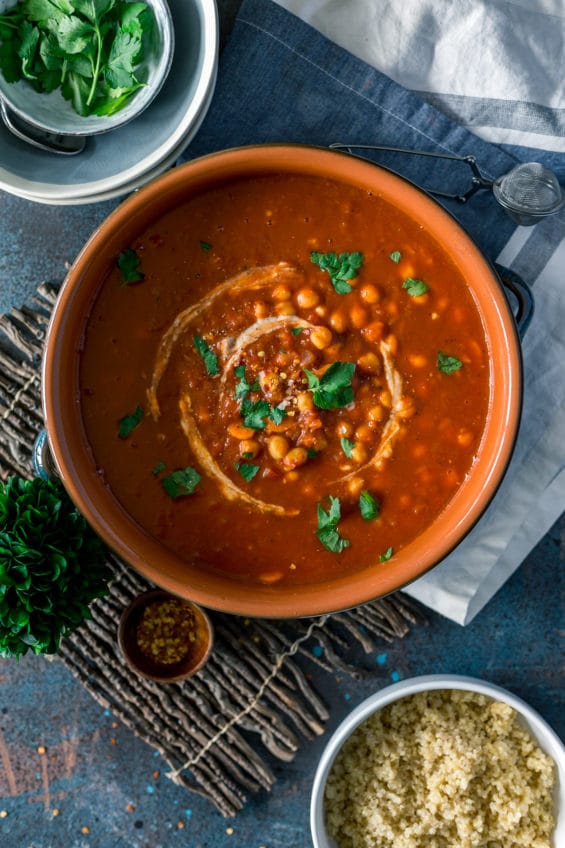 Authentic Moroccan Chickpea Stew Yuri Elkaim