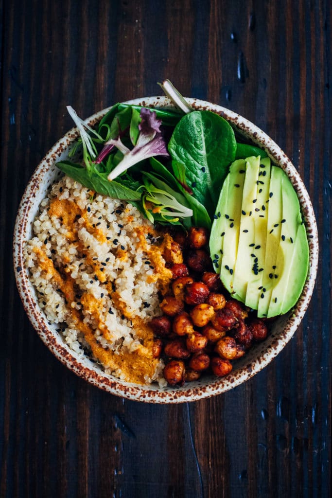 Vegan Buddha Bowl via Well and Full