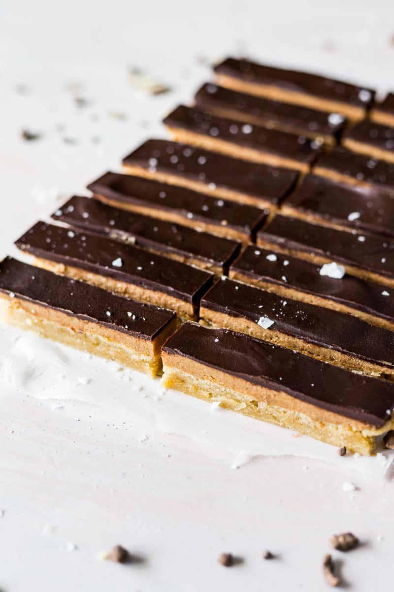 7-Ingredient Homemade Twix Bars | Yuri Elkaim