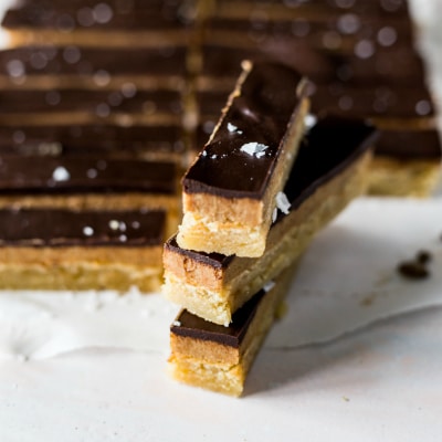 Homemade Twix Bars