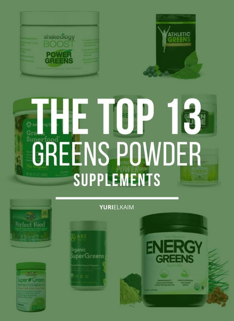 Greens Supplement Review A Look at the Top 13 Brands Yuri Elkaim