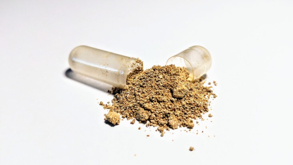 Image of Ashwagandha powder. Source: Pixabay