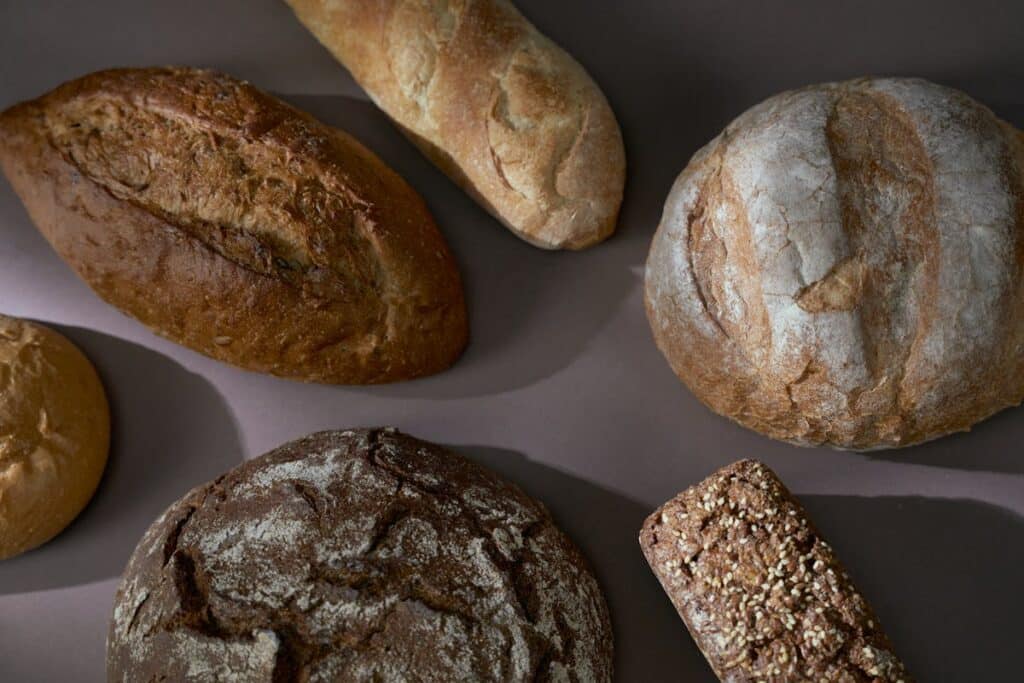 Image of different types of bread. Source: Pexels